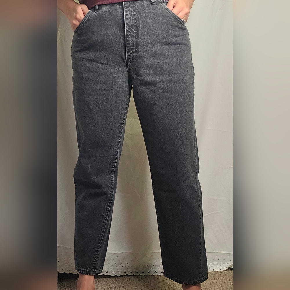 Vintage Lee black high waisted jeans